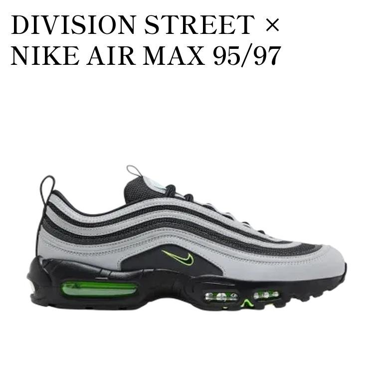 【お取り寄せ商品】DIVISION STREET × NIKE AIR MAX 95/97 DUCKS OF A FEATHER/LIGHTNING ディビジョンストリート × ナイキ エアマックス95/97 ダックス オブ ア フェザー/ライトニング IM2174-001 メンズ レディース 人気 おしゃれ|RAISE