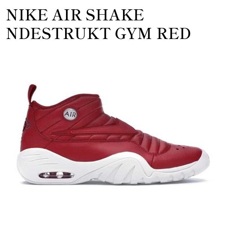 【お取り寄せ商品】NIKE AIR SHAKE NDESTRUKT GYM RED ナイキ エアシェイク インデストラクト ジム レッド 880869-600 メンズ レディース 人気 おしゃれ｜RAISE