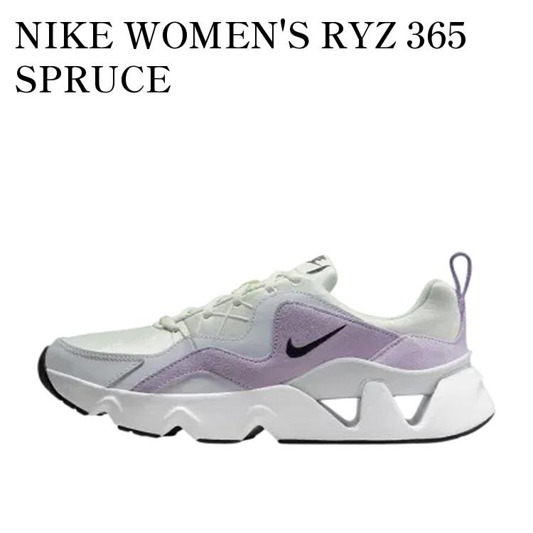 【お取り寄せ商品】NIKE WOMEN'S RYZ 365 SPRUCE AURA/BLACK/PURE PLATINUM/GHOST/WHITE ナイキ ウィメンズ RYZ 365 スプルースオーラ/ブラック/ピュアプラチナ/ゴースト/ホワイト BQ4153-007 メンズ レディース 人気 おしゃれ｜RAISE