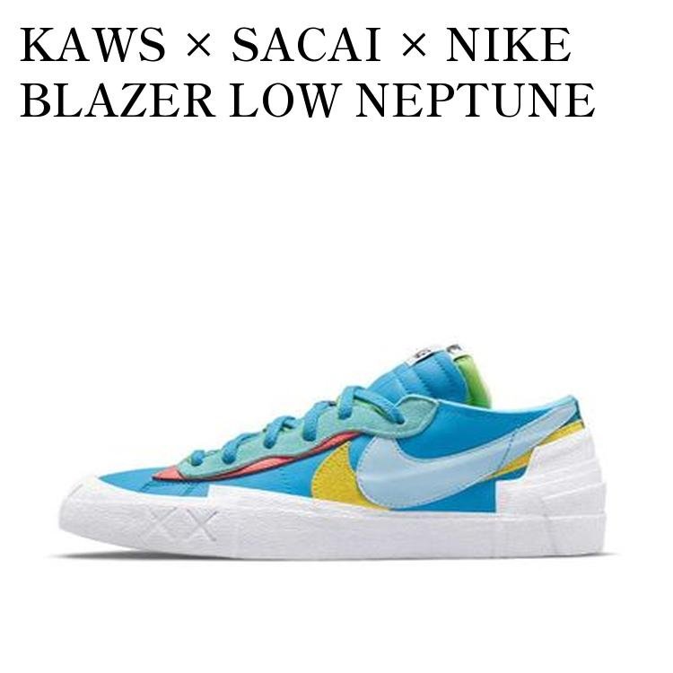 【お取り寄せ商品】KAWS × SACAI × NIKE BLAZER LOW NEPTUNE BLUE カウズ × サカイ × ナイキ ブレーザー ロー ネプチューンブルー DM7901-400 メンズ レディース 人気 おしゃれ|RAISE