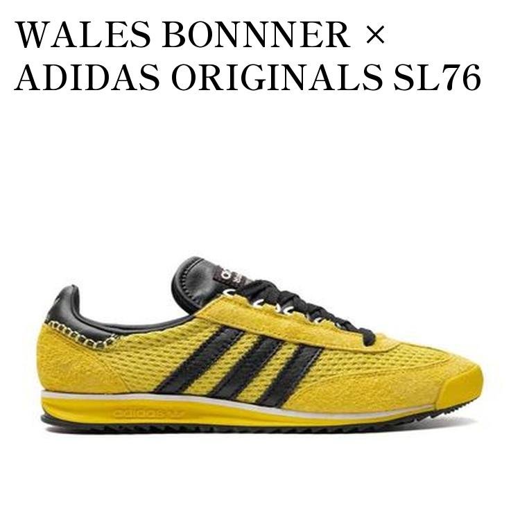 【お取り寄せ商品】WALES BONNNER &times; ADIDAS ORIGINALS SL76 YELLOW/BOLD ORANGE/CORE BLACK ウェールズ・ボナー &times; アディダス オリジナルス SL76 イエロー/ボールドオレンジ/コアブラック IH9906 メンズ レディース 人気 おしゃれ｜RAISE 35,263円