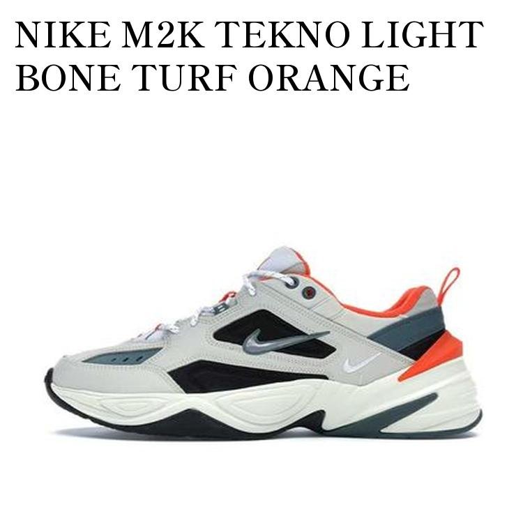 【お取り寄せ商品】NIKE M2K TEKNO LIGHT BONE TURF ORANGE ナイキ エムツーケー テクノ ライト ボーン ターフ オレンジ CI2969-001 メンズ レディース 人気 おしゃれ|RAISE