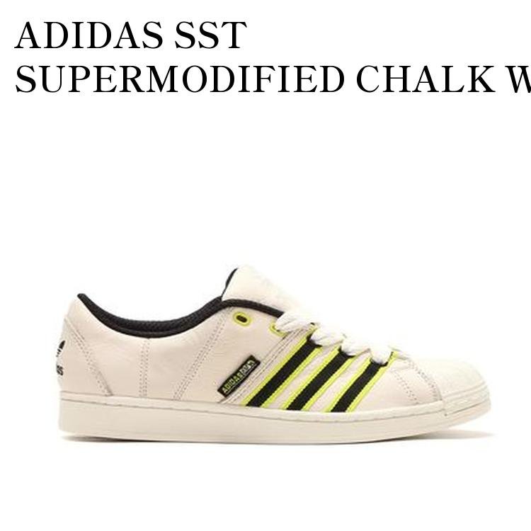 【お取り寄せ商品】ADIDAS SST SUPERMODIFIED CHALK WHITE/CORE BLACK アディダス SST スーパーモディファイド チョーク ホワイト/コア ブラック IF8179 メンズ レディース 人気 おしゃれ｜RAISE