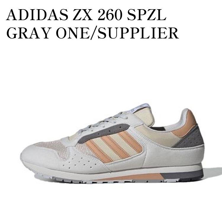 【お取り寄せ商品】ADIDAS ZX 260 SPZL GRAY ONE/SUPPLIER COLOR/GRAY FOR アディダス ZX 260 SPZL グレーワン/サプライヤーカラー/グレーフォー GX3818 メンズ レディース 人気 おしゃれ