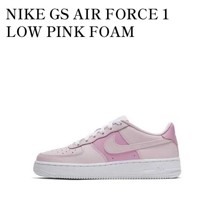 【お取り寄せ商品】NIKE GS AIR FORCE 1 LOW PINK FOAM ナイキ GS エアフォース1 ロー ピンク フォーム CV9646-600 メンズ レディース 人気 おしゃれ｜RAISE