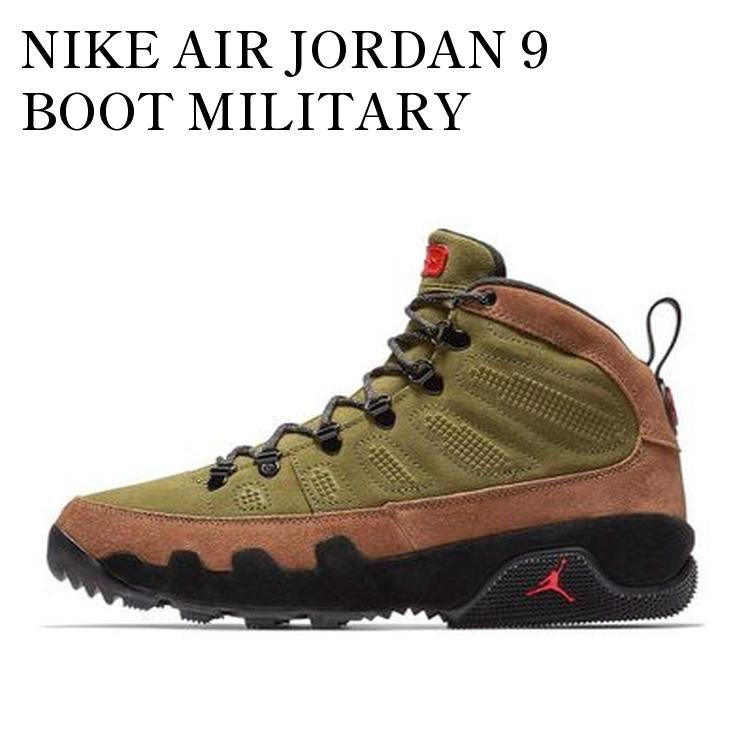 【お取り寄せ商品】NIKE AIR JORDAN 9 BOOT MILITARY BROWN(2022) AR4491-200 ナイキ エアジョーダン9 ブーツ ミリタリー ブラウン(2022) AR4491-200 AR4491-200-2022 メンズ レディース 人気 おしゃれ