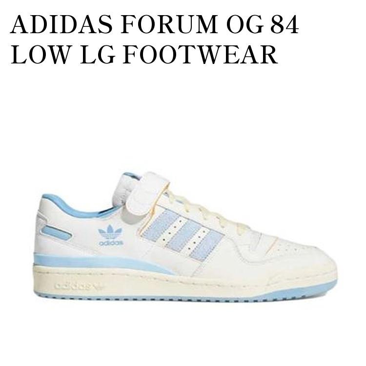 【お取り寄せ商品】ADIDAS FORUM OG 84 LOW LG FOOTWEAR WHITE/CLEAR SKY/CREAM WHITE アディダス フォーラム OG 84 ロー LG フットウェアホワイト/クリアスカイ/クリームホワイト GZ1893 メンズ レディース 人気 おしゃれ｜RAISE 34,293円