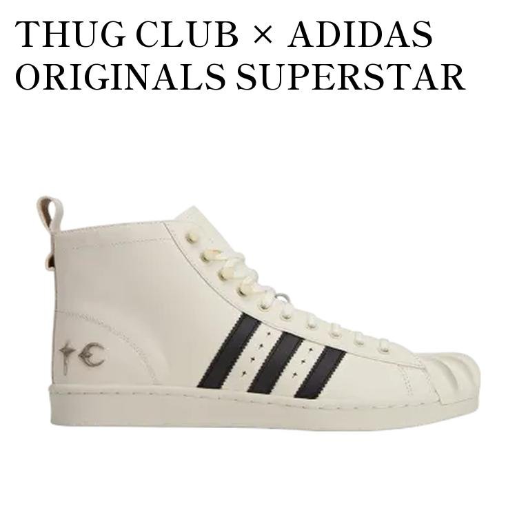 【お取り寄せ商品】THUG CLUB × ADIDAS ORIGINALS SUPERSTAR BOOTS LUXE OFF WHITE/CORE BLACK/OFF WHITE サグクラブ × アディダスオリジナルス スーパースター ブーツ リュクス オフホワイト/コアブラック/オフホワイト JS2489 メンズ レディース 人気 おしゃれ|RAISE