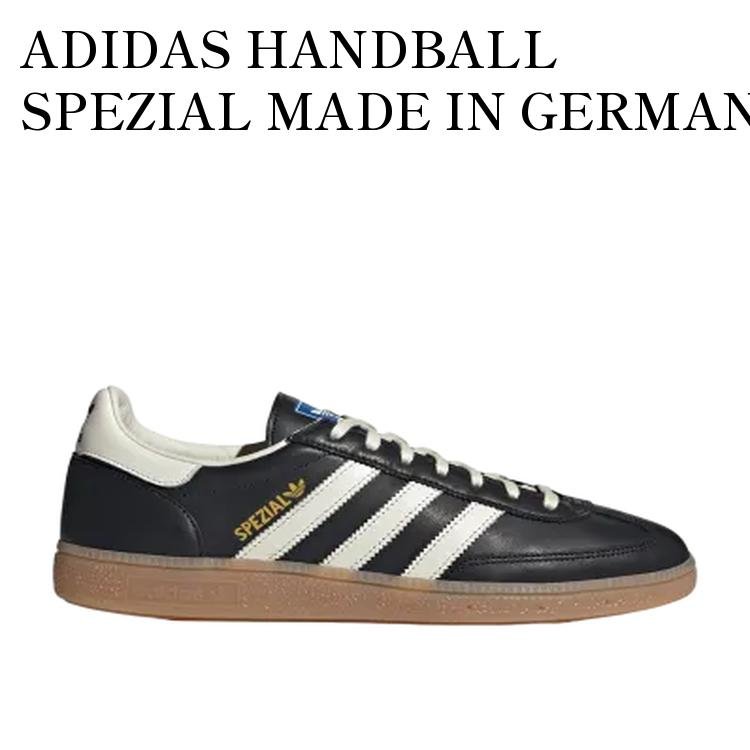 【お取り寄せ商品】ADIDAS HANDBALL SPEZIAL MADE IN GERMANY CORE BLACK/OFF WHITE アディダス ハンドボールスペツィアル メイドイン ジャーマニー コアブラック/オフホワイト IH6529 メンズ レディース 人気 おしゃれ|RAISE