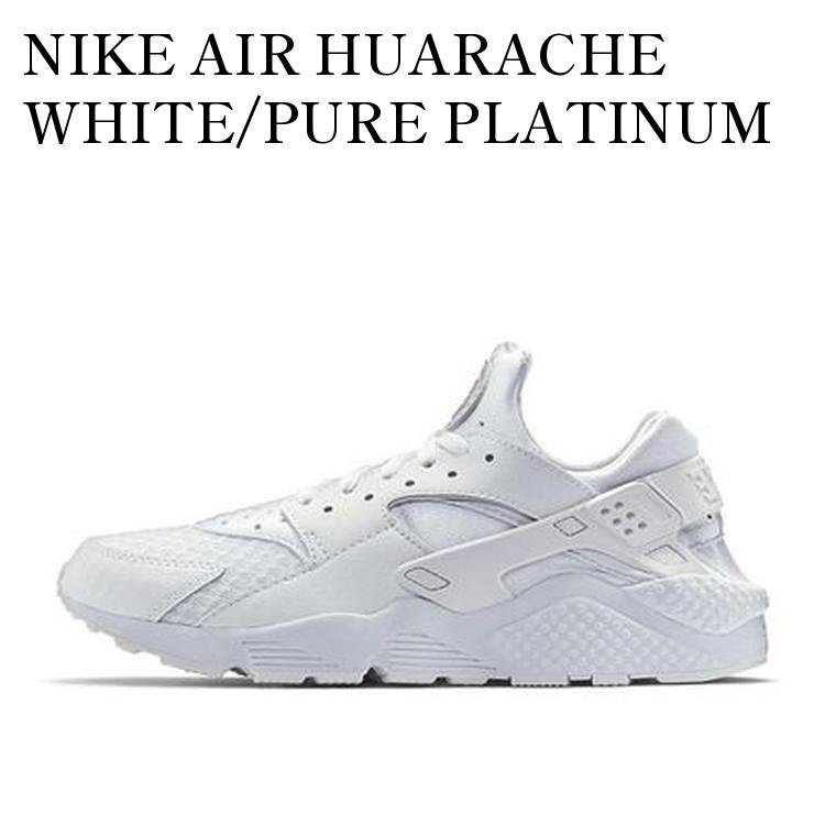 【お取り寄せ商品】NIKE AIR HUARACHE WHITE/PURE PLATINUM ナイキ エアハラチ ホワイト/ピュアプラチナ 318429-111 メンズ レディース 人気 おしゃれ｜RAISE