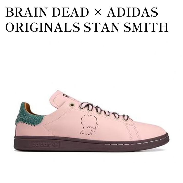 【お取り寄せ商品】BRAIN DEAD &times; ADIDAS ORIGINALS STAN SMITH VAPOUR PINK/CORE BLACK/MESA ブレインデッド &times; アディダスオリジナルス スタンスミス ヴェイパーピンク/コアブラック/メサ IH3434 メンズ レディース 人気 おしゃれ｜RAISE 35,263円