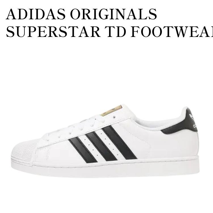 【お取り寄せ商品】ADIDAS ORIGINALS SUPERSTAR TD FOOTWEAR WHITE/CORE BLACK/GOLD METALLIC アディダスオリジナルス スーパースター TD フットウェアホワイト/コアブラック/ゴールドメタリック JI3155 メンズ レディース 人気 おしゃれ｜RAISE