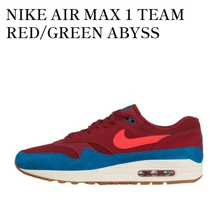 【お取り寄せ商品】NIKE AIR MAX 1 TEAM RED/GREEN ABYSS ナイキ エア マックス 1 チーム レッド/グリーン アビス AH8145-601 メンズ レディース 人気 おしゃれ｜RAISE 28,425円