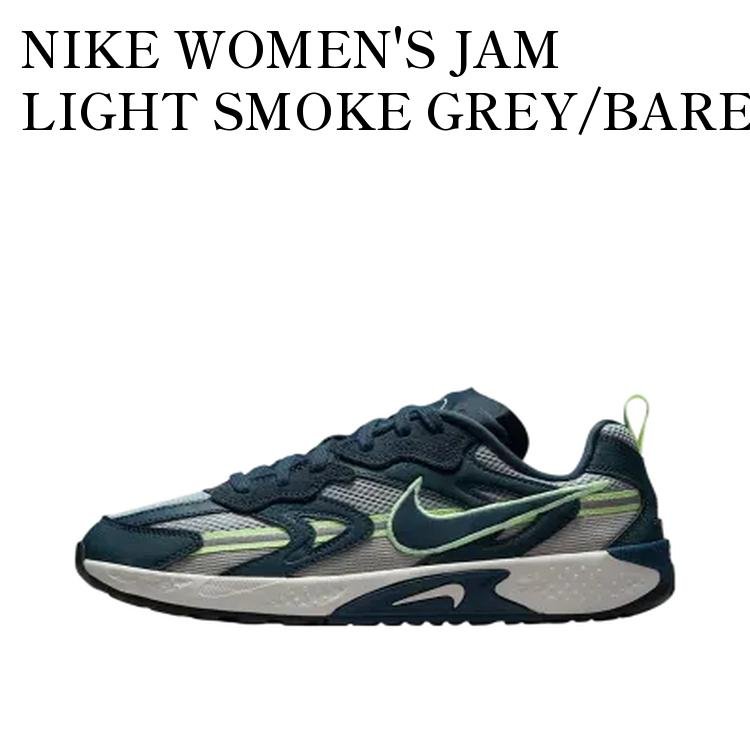 【お取り寄せ商品】NIKE WOMEN'S JAM LIGHT SMOKE GREY/BARELY VOLT/PHANTOM/ARMORY NAVY ナイキ ウィメンズ ジャム ライトスモークグレー/ベアリーボルト/ファントム/アーモリーネイビー FN0314-006 メンズ レディース 人気 おしゃれ