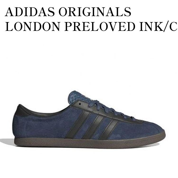【お取り寄せ商品】ADIDAS ORIGINALS LONDON PRELOVED INK/CORE BLACK/GUM アディダス オリジナルス ロンドン プリラブドインク/コアブラック/ガム IE0825 メンズ レディース 人気 おしゃれ｜RAISE