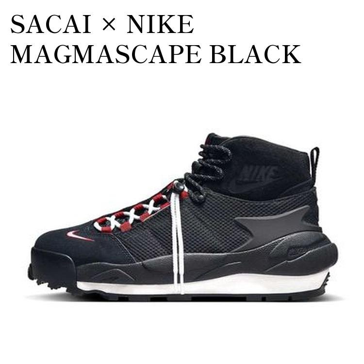 【お取り寄せ商品】SACAI × NIKE MAGMASCAPE BLACK サカイ × ナイキ マグマスケープ ブラック FN0563-001 メンズ レディース 人気 おしゃれ|RAISE