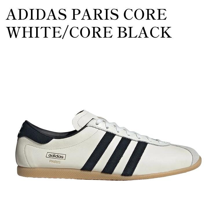 【お取り寄せ商品】ADIDAS PARIS CORE WHITE/CORE BLACK アディダス パリ コアホワイト/コアブラック KJ1015 メンズ レディース 人気 おしゃれ｜RAISE