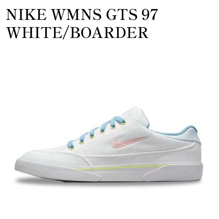 【お取り寄せ商品】NIKE WMNS GTS 97 WHITE/BOARDER BLUE/FOOTBALL GREY/ATMOSPHERE ナイキ ウィメンズ GTS 97 ホワイト/ボーダー ブルー/フットボール グレー/アトモスフィア DV0748-100 メンズ レディース 人気 おしゃれ