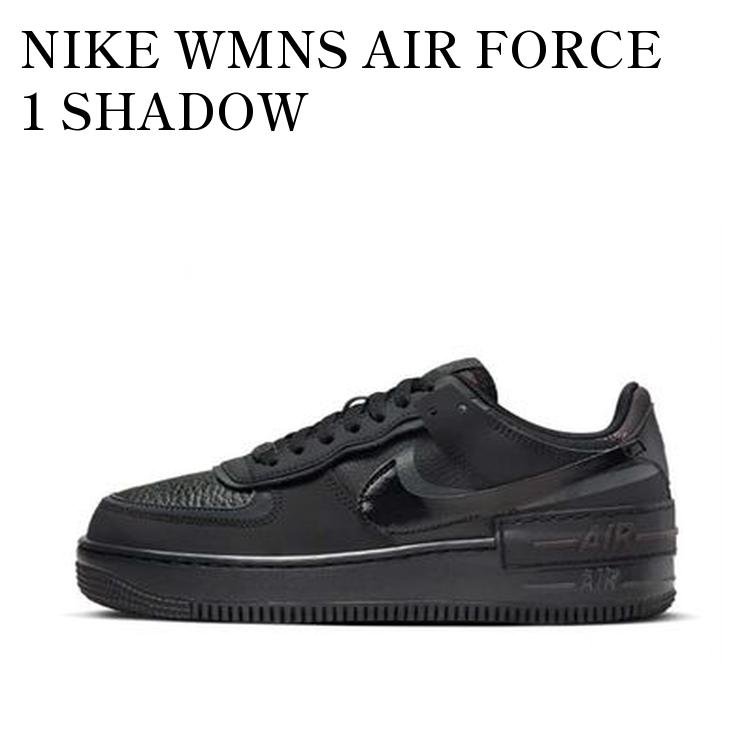 【お取り寄せ商品】NIKE WMNS AIR FORCE 1 SHADOW BLACK/ANTHRACITE/VELVET BROWN ナイキ ウィメンズ エアフォース1 シャドウ ブラック/アンスラサイト/ベルベットブラウン FB7582-001 メンズ レディース 人気 おしゃれ｜RAISE