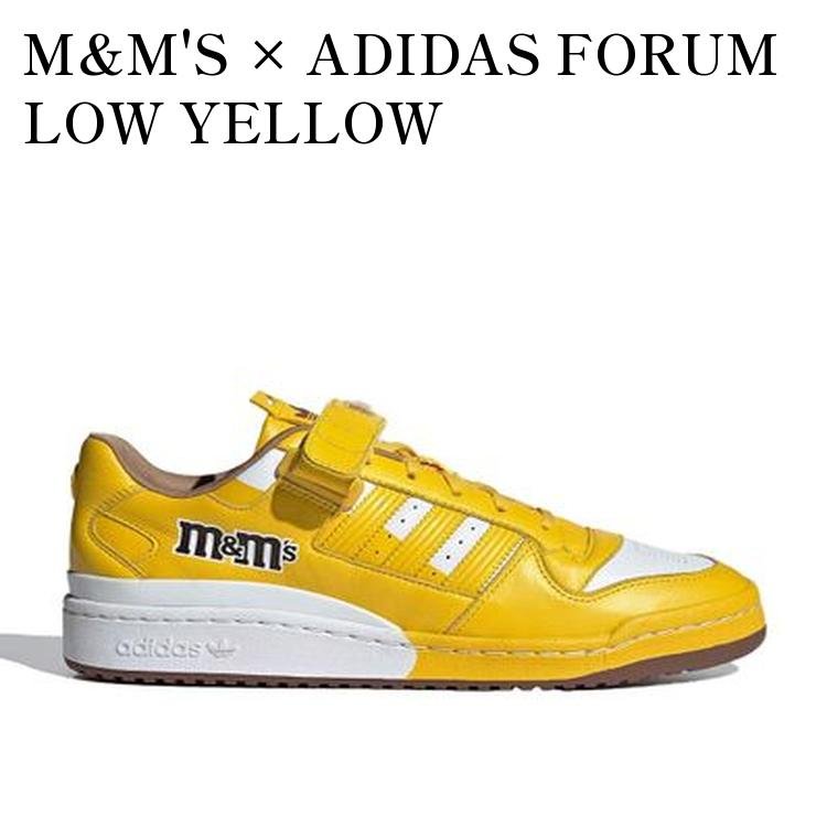 【お取り寄せ商品】M&M'S &times; ADIDAS FORUM LOW YELLOW エムアンドエムズ &times; アディダス フォーラム ロー イエロー GY6317 メンズ レディース 人気 おしゃれ｜RAISE 36,563円