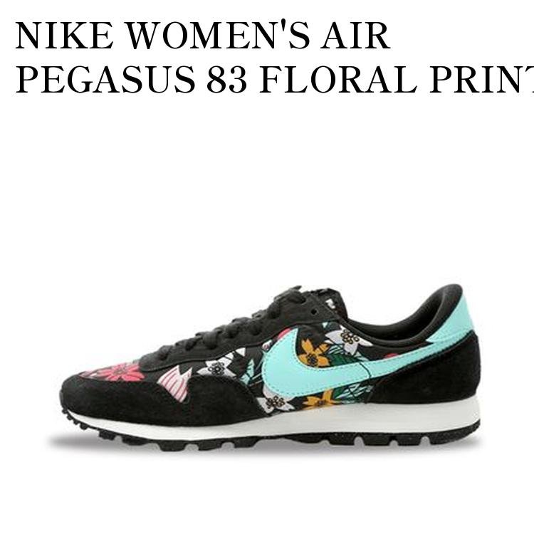 【お取り寄せ商品】NIKE WOMEN'S AIR PEGASUS 83 FLORAL PRINT ナイキ ウィメンズ エアペガサス 83 フローラル プリント 725079-001 メンズ レディース 人気 おしゃれ