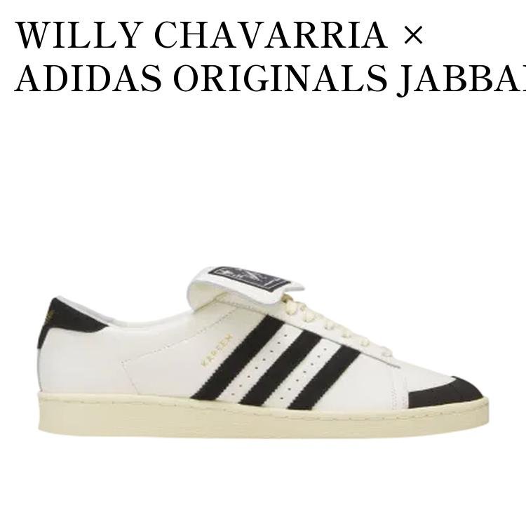 【お取り寄せ商品】WILLY CHAVARRIA × ADIDAS ORIGINALS JABBAR LOW OFF WHITE/CORE BLACK/WARM VANILLA ウィリーチャバリア × アディダスオリジナルス ジャバー ロー オフホワイト/コアブラック/ウォームバニラ JP6107 メンズ レディース 人気 おしゃれ|RAISE