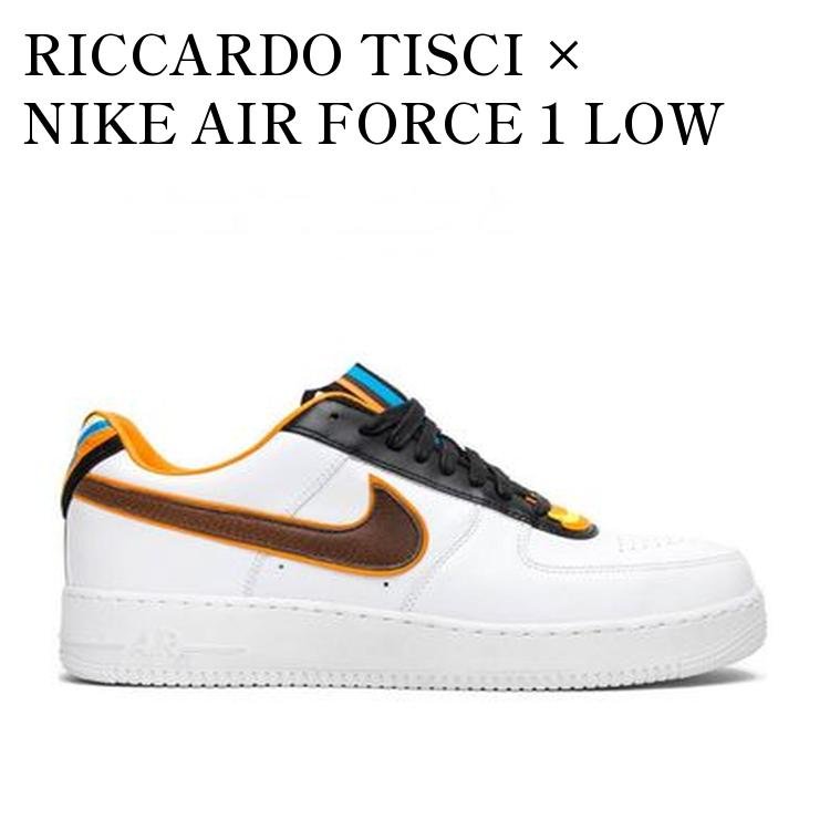 【お取り寄せ商品】RICCARDO TISCI × NIKE AIR FORCE 1 LOW WHITE/BAROQUE BROWN リカルド・ティッシ × ナイキ エアフォース 1 ロー ホワイト/バロックブラウン 669917-120 メンズ レディース 人気 おしゃれ|RAISE