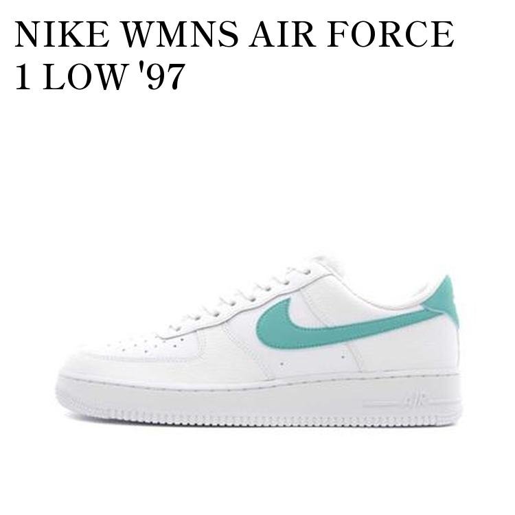 【お取り寄せ商品】NIKE WMNS AIR FORCE 1 LOW '97 WHITE/WASHED TEAL ナイキ ウィメンズ エアフォース1 ロー 07 ホワイト/ウォッシュドティール DD8959-101 メンズ レディース 人気 おしゃれ|RAISE