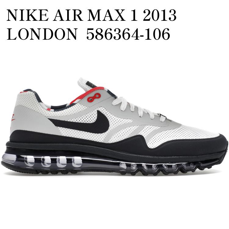 【海外限定 お取り寄せ商品】NIKE AIR MAX 1 2013 LONDON 586364-106 メンズ レディース 人気 おしゃれ