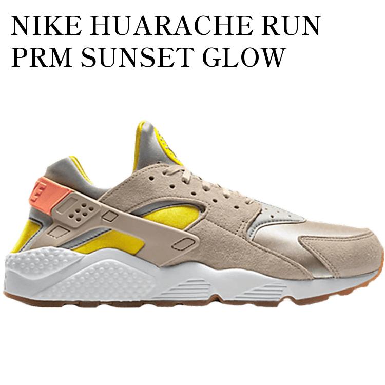 【海外限定 お取り寄せ商品】NIKE HUARACHE RUN PRM SUNSET GLOW (WOMEN'S) 683818-002 メンズ レディース 人気 おしゃれ|RAISE