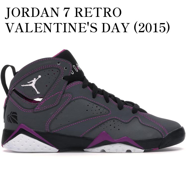 【海外限定 お取り寄せ商品】JORDAN 7 RETRO VALENTINE'S DAY (2015) (GS) 705417-016 メンズ レディース 人気 おしゃれ｜RAISE