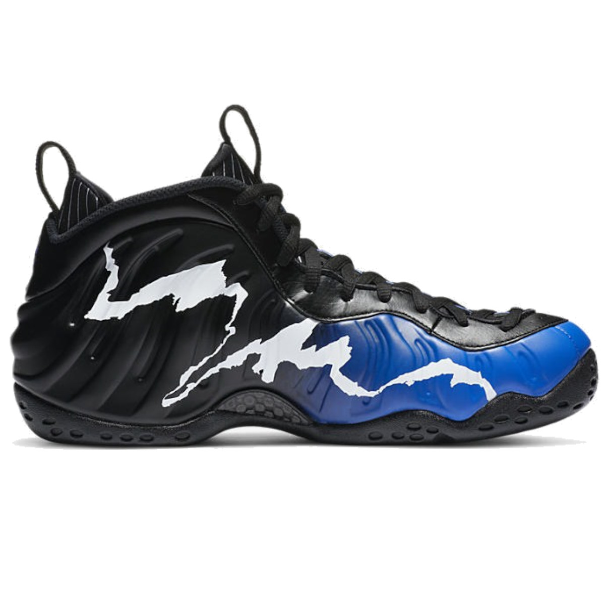 nike air foamposite one black aurora