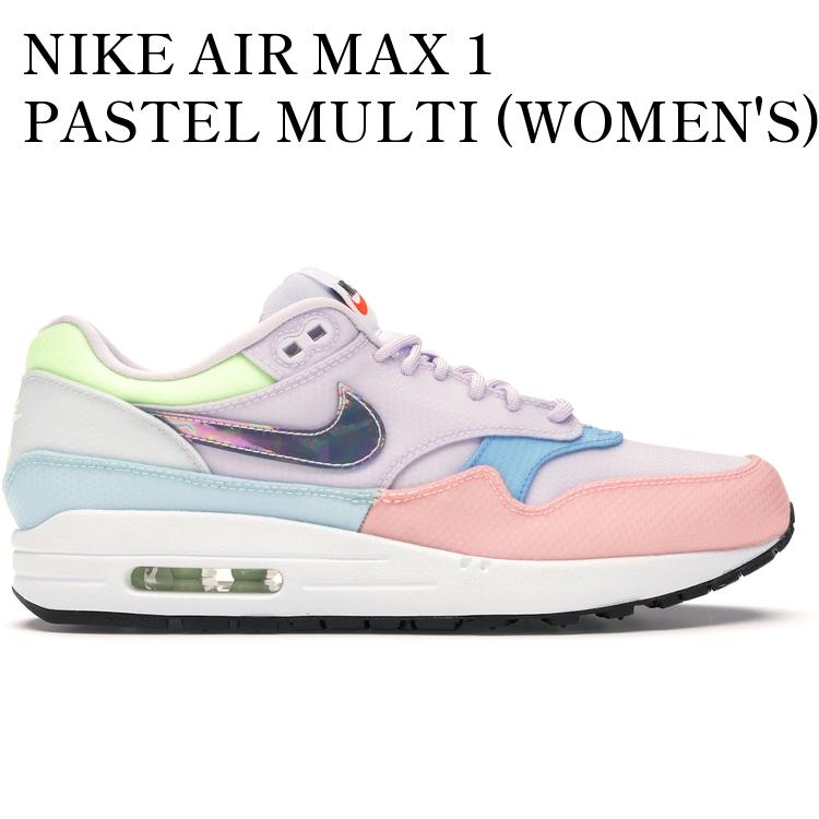 【海外限定 お取り寄せ商品】NIKE AIR MAX 1 PASTEL MULTI (WOMEN'S) CU4761-500 メンズ レディース 人気 おしゃれ|RAISE