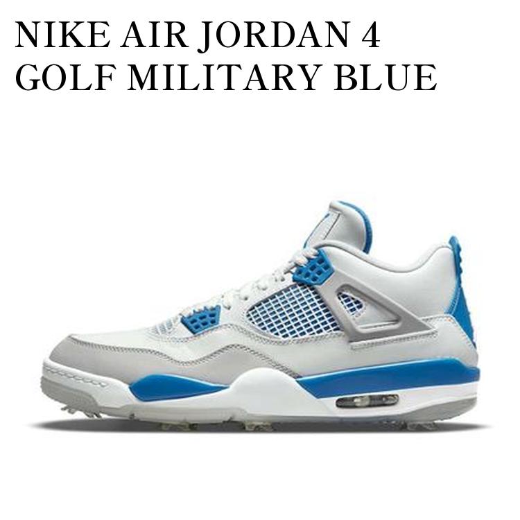 楽天市場】NIKE JORDAN 4 GOLF MILITARY BLUE white/military
