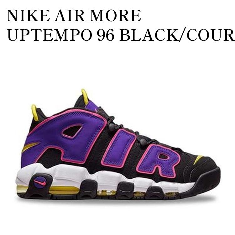 楽天市場】NIKE AIR MORE UPTEMPO 96 MAXIMUM VOLUME black/white