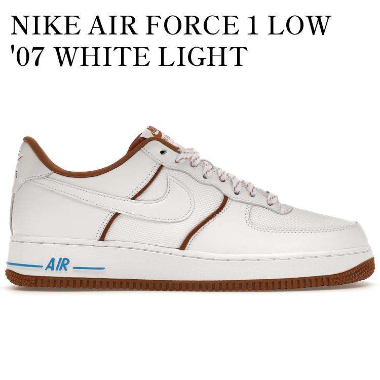 【海外限定 お取り寄せ商品】NIKE AIR FORCE 1 LOW '07 WHITE LIGHT BRITISH TAN ナイキ エア フォース 1 ロー '07 ホワイト ライトブリティッシュタン FN5757-100 メンズ レディース 人気 おしゃれ