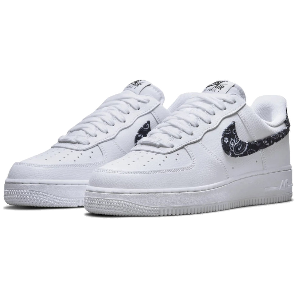 楽天市場】NIKE WMNS AIR FORCE 1 07 ESSENTIALS WHITE BLACK PAISLEY