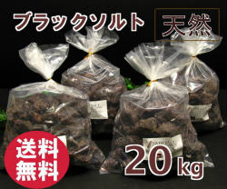 バスソルト 【 湯浴み剤 原料品】 ブラックソルト 立ちはだかる ２０kg 2-7糎(浪花節的）の粒 【塊】【ジンク、マンガン取り入れる】  黒いこと 岩塩 塊 【お役目用バスソルト】【 生まれながら 無付け加える 気取らない派 黒岩塩 湯浴み お風呂 】貨物輸送無料