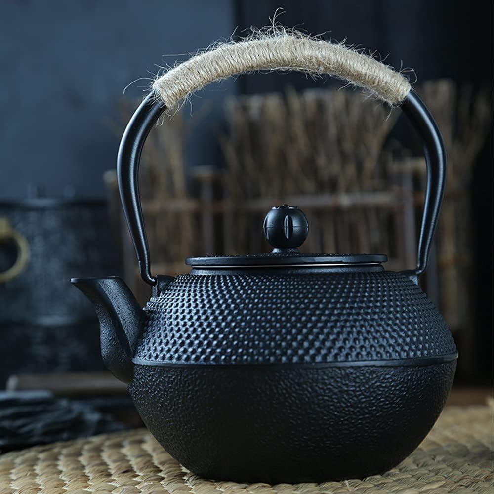鉄瓶鉄器 IH対応 鉄瓶 0.9L 直火可 やかん 鉄びん 茶道具 煎茶道具 鉄分補給 男性 女性 キャプテンスタッグ ホテル/レストラン/家庭用ティーポット
