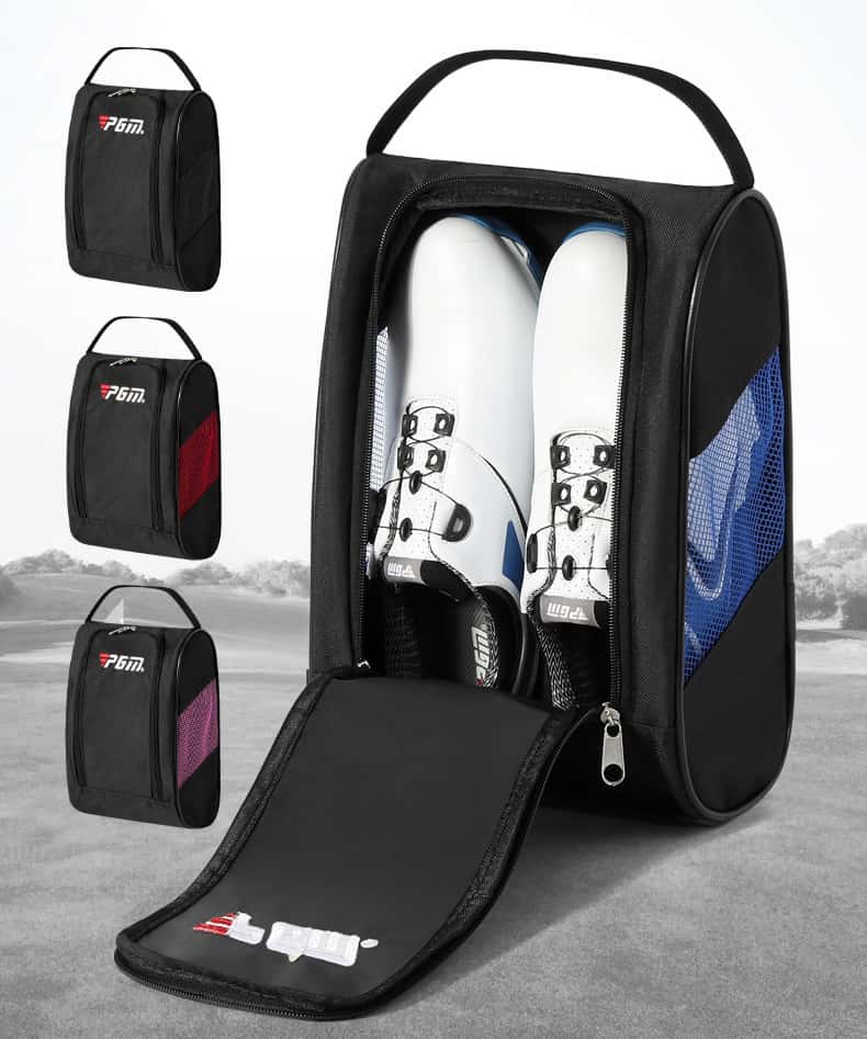 ゴルフバッグ　シューズケース アディダス ゴルフボールグラフィック シューズ ケース RF038 シューズ