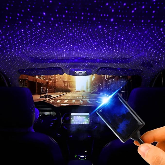 楽天市場】第三代 車内USB星空ライト 自動回転式 三種星空変化モード
