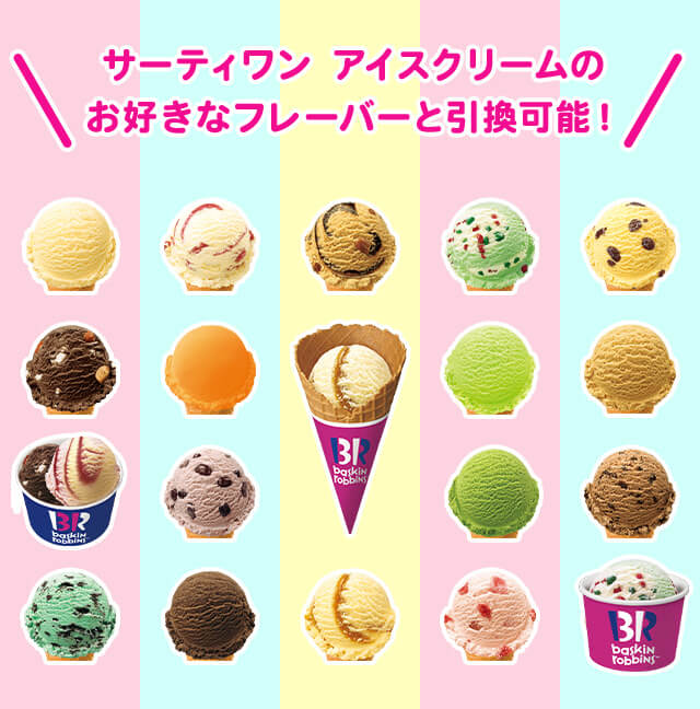 楽券】サーティワン アイスクリーム バラエティボックス 楽券】サーティワン アイスクリーム バラエティボックス