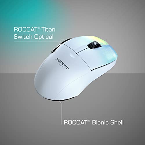 ROCCAT KONE Pro 19K 光学式Owl-Eye Titanスイッチオプティカル, Air 