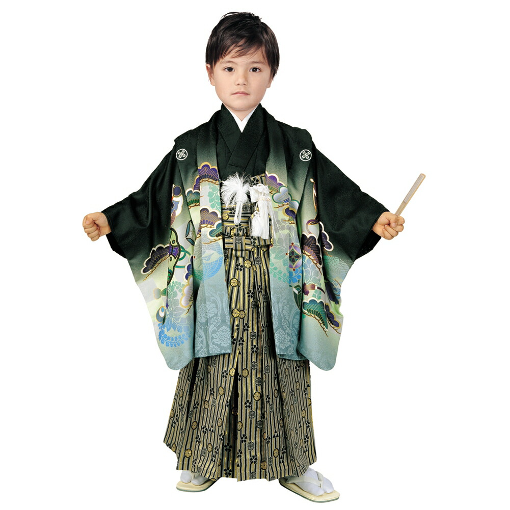七五三　男の子　正絹　袴一式セット 楽天市場】七五三レンタル 男の子 X172【高級正絹】エンジ色紅葉