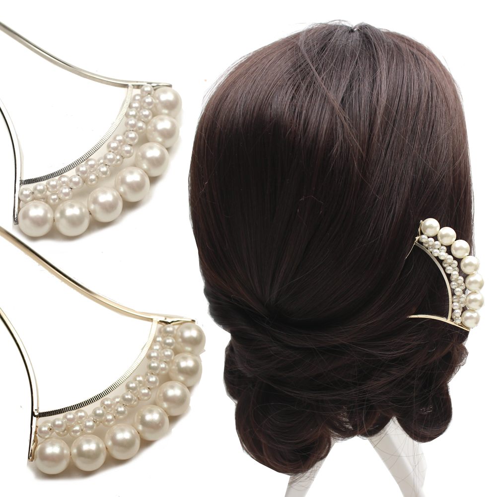 楽天市場】＼大人気／髪飾り 留袖 結婚式 成人式 振袖 和装 パールクリスタル煌き簪(かんざし)ゴールド/シルバー 袴 卒業式 着物 入学式 ヘアアクセサリー  ウェディング 前撮り パーティー 花しおり 大原商店 ゴールド シルバー : 楽市きもの館