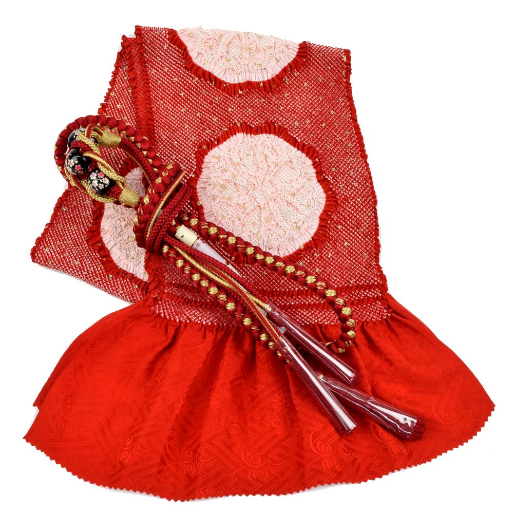 楽天市場】振袖用 帯締め帯揚げセット 赤 帯締め 帯揚げ 総絞り 成人式