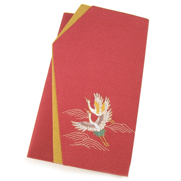 楽天市場】丹後ちりめん刺繍のぞき金封袱紗 ふくさ 蓮/紫 冠婚葬祭