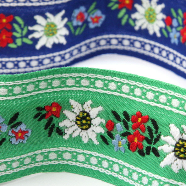 木馬 チロルテープ 約52mm 10メートル巻 服飾 手芸 MOKUBA