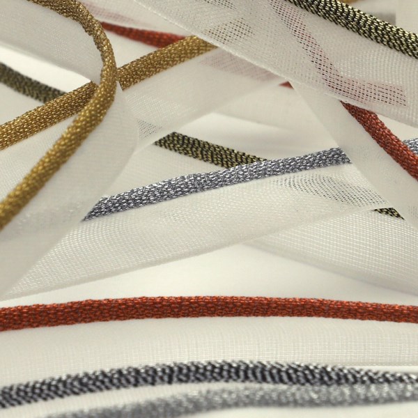SIC メタリックパイピングテープ 8mm 30メートル巻 服飾 手芸 SHINDO
