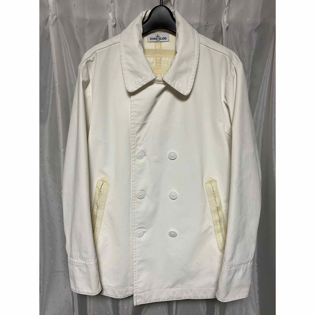 【中古】ストーンアイランド Stone Island 13SS TELA MARINA-R JACKET ホワイト L